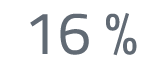 16 %