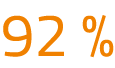 92 %