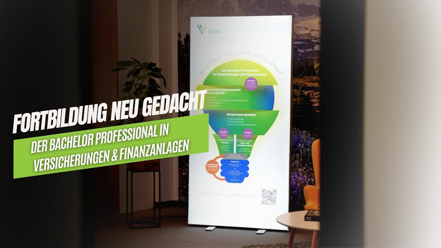 Fortbildung neu gedacht – Der Bachelor Professional in Versicherungen und Finanzanlagen