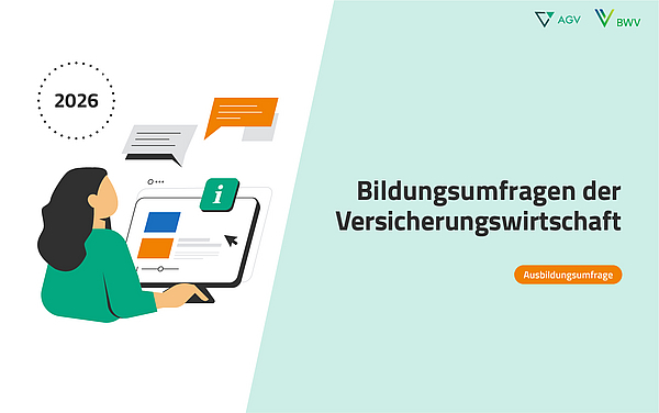 Ausbildungsumfrage 2026 veröffentlicht: Versicherungswirtschaft zeigt erneut hohes Engagement für ihren Nachwuchs Ausbildungsumfrage 2026 veröffentlicht: Versicherungswirtschaft zeigt erneut hohes Engagement für ihren Nachwuchs