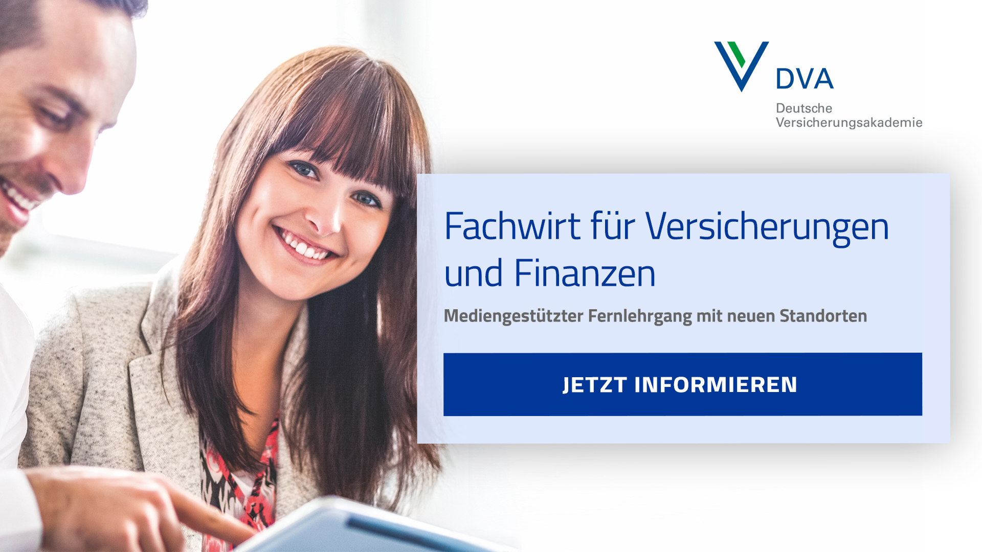Flexibel und Online zum Geprüften Fachwirt für Versicherungen und Finanzen – jetzt Info-Meeting an den Studienorten Hamburg/Lübeck/Itzehoe und München!