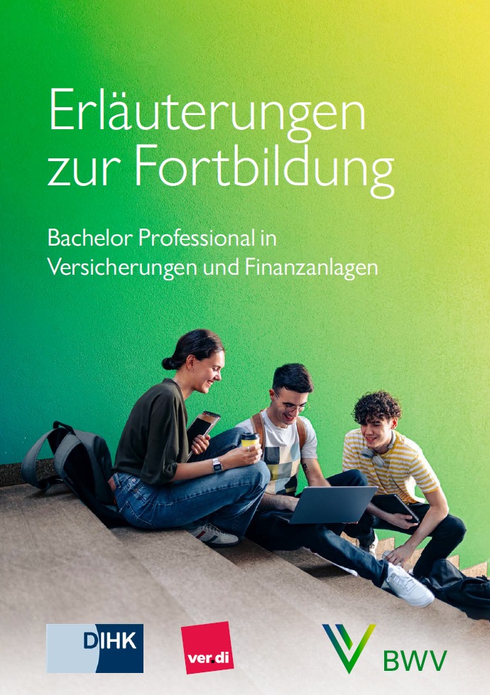 Coverabbildung der Erläuterungen zum Bachelor Professional